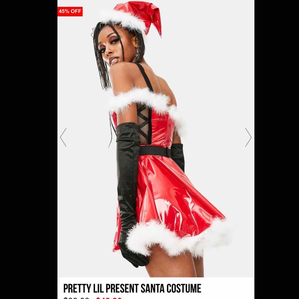 Sexy Santa Costume - Picture 3 of 9